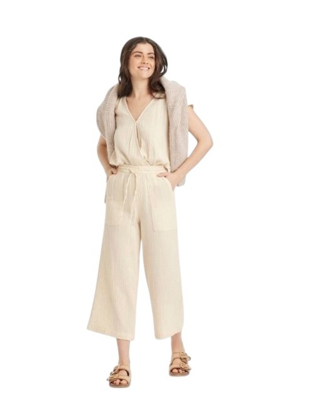 Universal Thread High-Rise Gauze Wide Leg Pants Sz 2X NWT - Picture 3 of 13